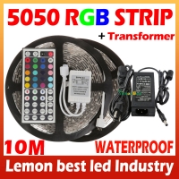 LED pásek, 10m RGB, dálkové ovládání